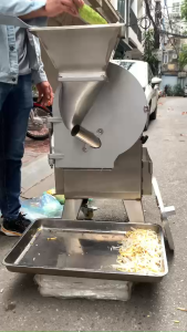 Máy thái cà rốt xu hào mướp đắng thái măng.... 3 chức năng công nghiệp