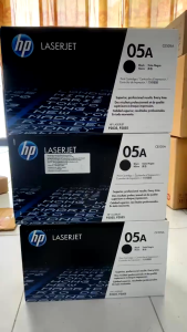 ตลับหมึก โทนเนอร์ สีดำ HPToner CE505A CE-05A ของแท้100%