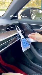 Bộ Chổi Kèm Xẻng Đa Năng Quét Ban Thờ Vệ Sinh Nội Thất Ô Tô Làm Sạch Bàn Phím Máy Tính [Sẵn Kho]