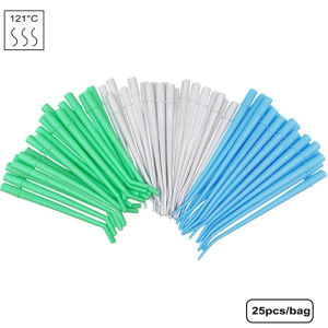 25pcs Dental Saliva Ejector Autoclaveble Surgical Aspirator Tips Long Slim Type Dentist Clinic Strong Suction Tube Dentist Tool