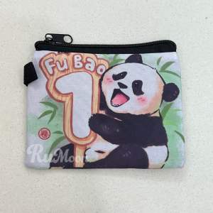 [Sẵn] Túi/ Ví nhỏ Gấu Trúc Panda Đỉnh Lưu ( Hoahoa Fubao Manh Lan Thất Tử...)