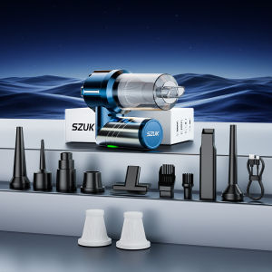 SZUK Foldable Wireless Car Vacuum Cleaner Strong Suction Handheld Cleaning Machine Mini Blower Powerful Portable Vacuum Cleaner