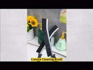 Crevice Cleaning Brush Hard Bristle Gap Cleaning Brush Handle Bathroom Toilet Tile Groove Window Kitchen Home