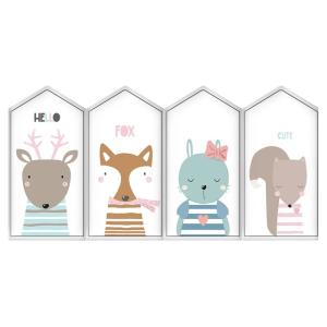 Childrens Room Anti-Collision Soft Wall Stickers Self-Adhesive 3D Tatami Wall Surrounding Face Decoration Baby Anti-Bump Bed Head