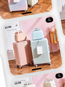 IMUTO Luggage Suitcase 20/24inch Hand Carry Luggage travel bag Trolley Travel Bag Universal Wheel 360 Rotation With Lock