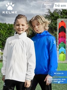 Kelme | Windproof and Waterproof Childrens Football Training Wind Jacket