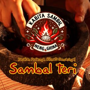 Paket 2 Botol Sambal Teri Pedas Organik | Sambal Neng Ghina Rasa Asli