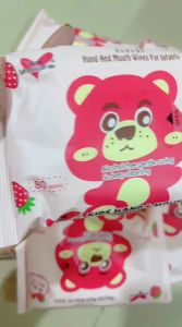 Hộp 10 Gói Khăn giấy ướt Gấu Dâu LOTSO (1 Gói 80 Tờ) siêu mềm mịn kháng khuẩn dùng được cho bé - KHÔNG THÙNG khăn giấy khăn giấy ướt khăn giấy khô khăn ướt khăn lau  khăn khăn ăn  khăn lau bếp  khăn vải  khăn tay  khăn lau bàn