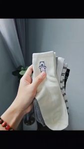 พร้อมส่ง⚡ มีเก็บเงินปลายทาง💸ถุงเท้าหุ้มข้อ มี 5 ลาย แนะนำเท้าไม่เกิน41 (ราคาต่อ 1 คู่) : Do hight