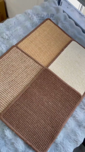 SOAR Random Color Cat Scratch Board Sisal Mat Anti-Cat Scratch Sofa Protection Large Claw Grinder Cat Supplies