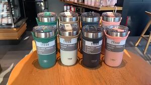 Bình nước Bình giữ nhiệt Ly giữ nhiệt cao cấp TUMI chính hãng 710ml inox 304 có ống hút giữ nhiệt 8H - Thiết kế sang trọng cao cấp chất liệu thép không gỉ TramAnhshop