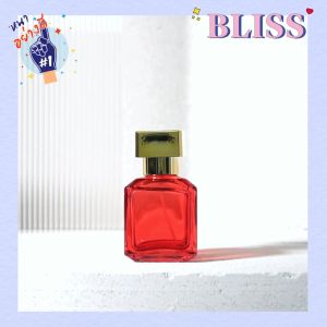 ขวดน้ำหอม ทรง [MFK RED] ขนาด 50 ML. - แก้ว หนาพิเศษ ไม่ต้องใช้เครื่องปิด BLISS