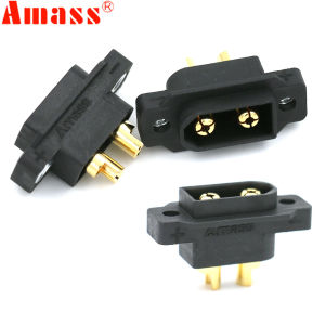 1 / 2 / 5 / 10 / 20 PCS Amass XT60EW-M Mountable XT60E Male Plug Connector for RC Drone Aircraft FPV Racing Drone