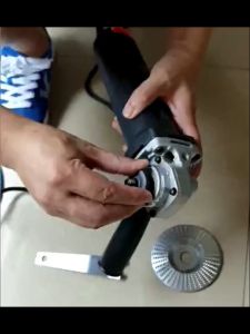 Upgraded Wood Carving Disc Set For 3.3/4 Inch (85/100mm) Angle Grinder With 5/8Inch/16mm Arbor Grinding Wheel Shaping Disc For Wood Cutting Grinder Cutting Wheel Attachments