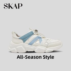 Laced Thick Sole Comfortable Breathable Travel Outdoor Womens Shoes