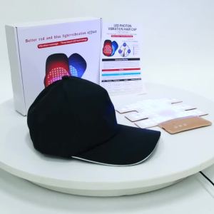 210 LED Red Light Therapy Cap Hair Growth Laser Cap 470nm 630nm Infrared Scalp Treatment Hat Hair And Scalp Treatments Anti Hair