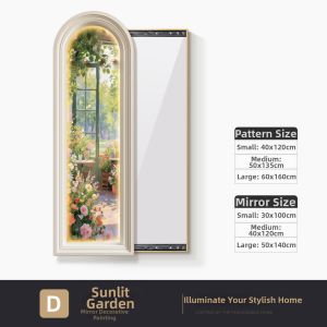 CTYLIGHTZ | Decorative Concealable Sliding Full Length Mirror