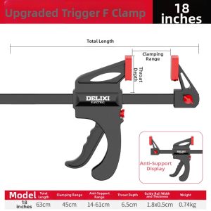 DELIXI | Powerful Quick-Action Clamps