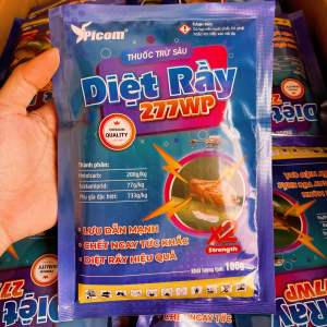 DIỆT RẦY 277WP ĐẶC TRỪ RẦY XANH CÔN TRÙNG CHÍCH HÚT LƯU DẪN LÂU UNG TRỨNG (GÓI 100G)