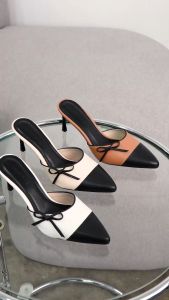 SEPASANG COLLECTION Laurence Mules Wanita Heels Hak 7 Cm