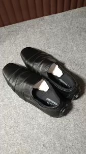 MARVELS Sepatu Pria Kulit Pantofel Moccasin Casual Kerja Kantor Formal Slip On Santai Keren Hitam dan Coklat