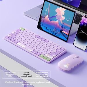 B．O．W | Bluetooth Dual Mode Keyboard Mouse Set for Smartphones Tablets