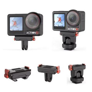 Magnetic Quick Release Mount Adapter 1/4 Inch Thread Hole Camera Extension Bracket for DJI OSMO 360/Action 3 4 5 Pro Adapter