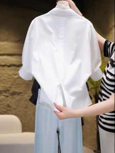 Elegant Chic Office White Shirt