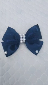 เน็ตผม เน็ตผมโบว์ กิ๊บสปลิง (โบว์พร้อมเน็ตผม) โบว์ โบว์ติดผม ริมบิ้นผ้าซาตินเกรด A ทนทาน สีสวยมีระดับ สินค้างาน DIY พร้อมส่ง