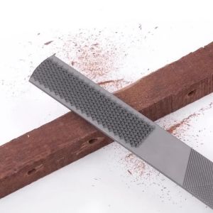4 In 1 Metal File Double Sided Wood Carving Rasp 8/200mm Steel For Carpenter DIY Gadget Woodworking Hand Tools Square Head