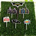 Topper cake Batman happy birthday hiasan kue ulang tahun. 
