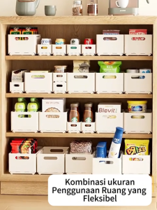 KAGK Box Organizer Lemari Penyimpanan Multifungsi - Rak Kotak Flexible untuk Kamar Mandi