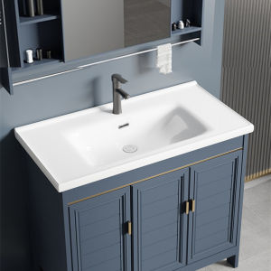 Monalisa Washbasin 50 Width Wash Basin Bathroom Wash Pool Ceramic Integrated Single Basin Face Washing Wash Basin