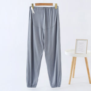 Pregnant Women Sleep Pants Adjustable Loose Modal Thin Home Pants Comfortable Belly Support Spring Summer Seasonal Underwear