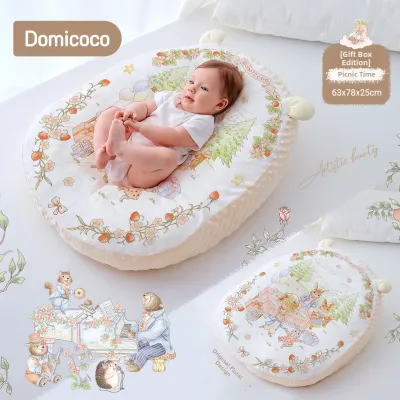 Domicoco | Anti-Vomiting Anti-Choking Baby Pillow Ramp