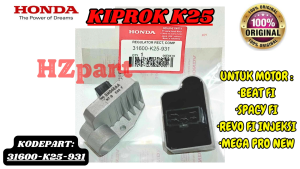 KIPROK KODE-31600-K25-931 REGULATOR BEAT-SCOOPY FI CBS ESP OLD LAMA KUALITAS ASLI 100% ORIGINAL AHM.