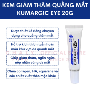 Kem dưỡng giảm thâm quầng mắt Kumargic Eye 20g Nhật