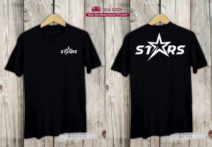 KAOS DISTRO OBLONG DEWASA BUAT COWOK-CEWEK SABLON DEPAN-BELAKANG DIGITAL PRINT/STARS