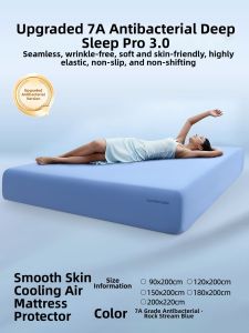 Nanjiren | Cooling Smooth Naked Sleep Bedsheet Single Bed Three-Piece Set