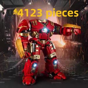 New K Boxed Bee Robot Assembly Toy Model Mechanical Exoskeleton Building Blocks Gift for 10 Years Old Boys Plastic Toys