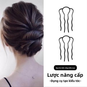 JIUDUOLAN | Kẹp Tóc Pompadour Dụng Cụ Tạo Kiểu Tóc Kẹp U