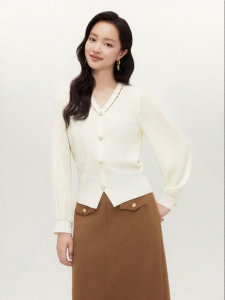 Koradior | Elegant Versatile V-Neck Comfortable Sweater
