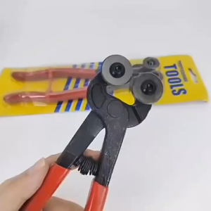 Glass Tile Nippers 8inch 200mm Heavy Duty Mosaic Nippers with Carbide Wheels Tile Cutter Pliers