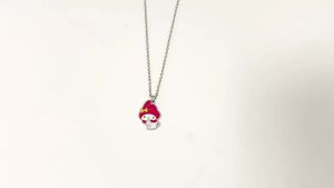 Bandai | My Melody Hoạt Hình Anime Hình Vòng Cổ Cho Bé Gái Ngọt Ngào Xương Đòn Dây Chuyền Mặt Dây Chuyền Thời Trang Phụ Kiện Dễ Thương Quà Tặng Sinh Nhật