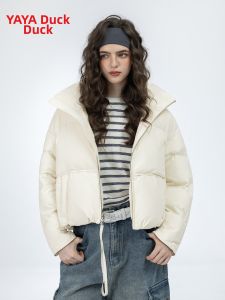YAYA | New Double-sided Warm Fashionable Versatile Womens Short Jacket