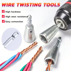 ZEO Wire Twisting Tools for Quickly Twist Wire Tie Power Drill Driver Cable Device