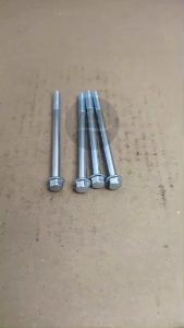 BAUT TOPI M6X80 KUNCI PAS 8 PANJANG 8CM 8 CM PUTIH BLOK MESIN CVT 80MM 80 MM FLANGE BOLT M6 X 80 BAUT 6X80 6 X 80 PITCH DRAT 1.0 DIAMETER BODY DRAT 6MM SKRUP SEKRUP