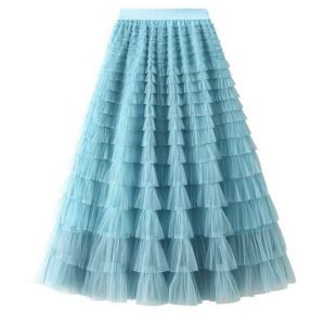 กระโปรงขนมชั้น ลุคคุณหนูหวานๆๆ