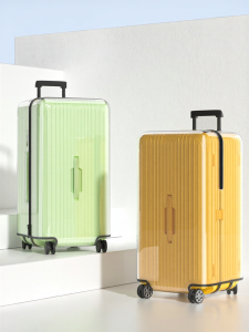 GUXU | Shatterproof Thick Luggage Cover Transparent Non-removable