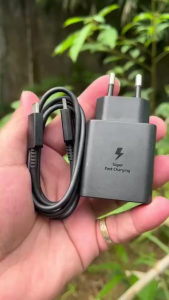 Bộ dây và củ sạc nhanh samsung 45w type C dùng cho Galaxy Note10 Plus S20 Ultra